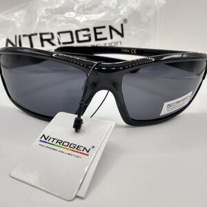 Men's NWT Nitrogen Polarized Black sunglasses